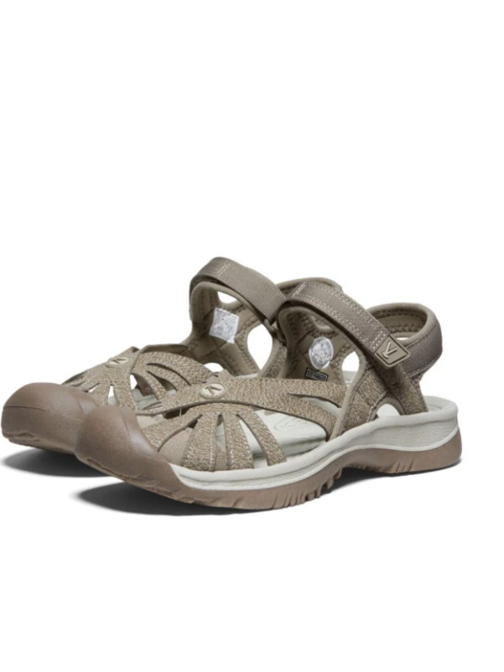 Women's Rose Sandal In Brindle/Shiitake Size 9.5